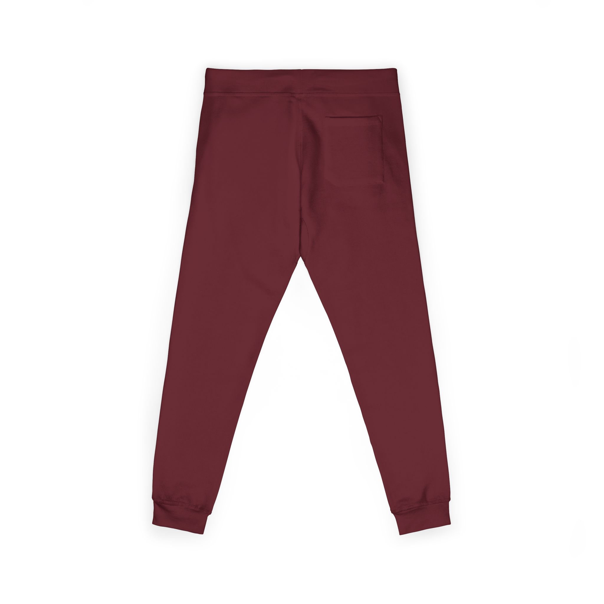 Embroidered Fleece Sweatpants — Minimal White Joggers - Image 27