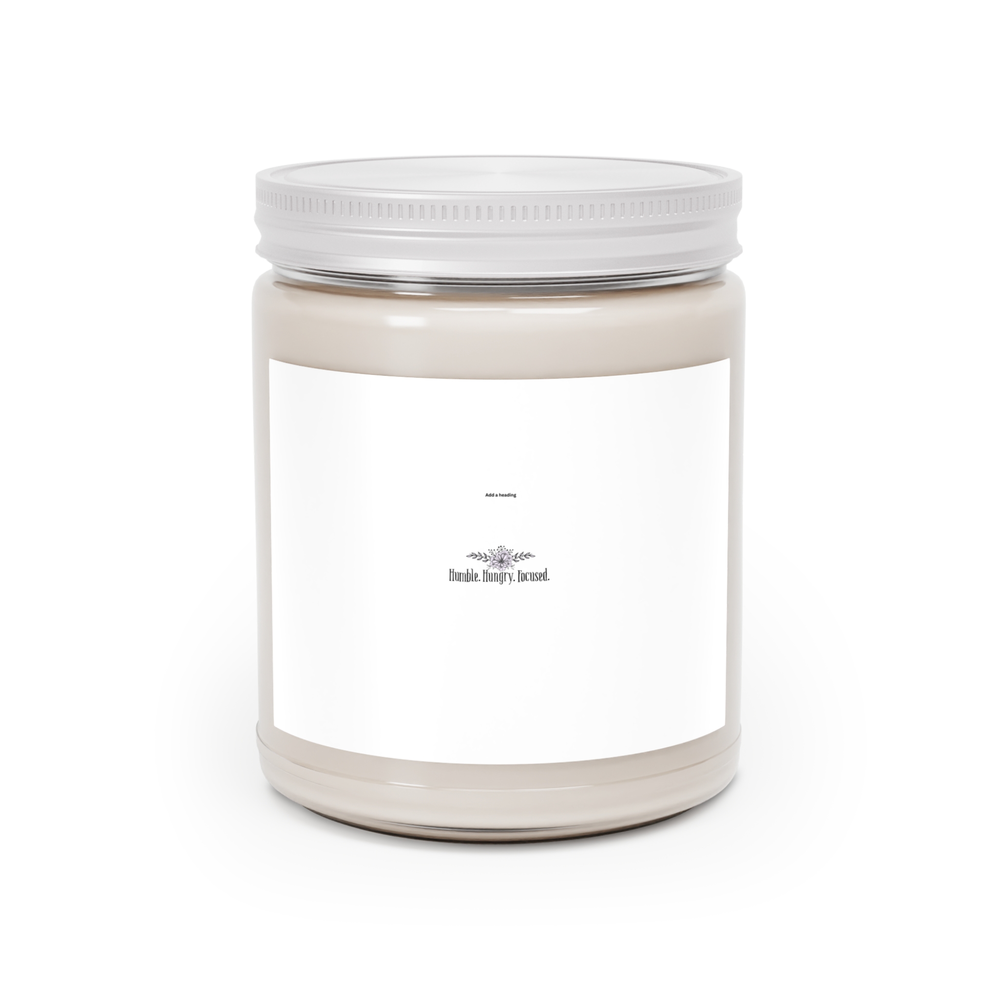 Clean & Cozy Soy Candle Jar