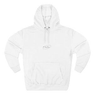 Minimal Oval Logo Hoodie