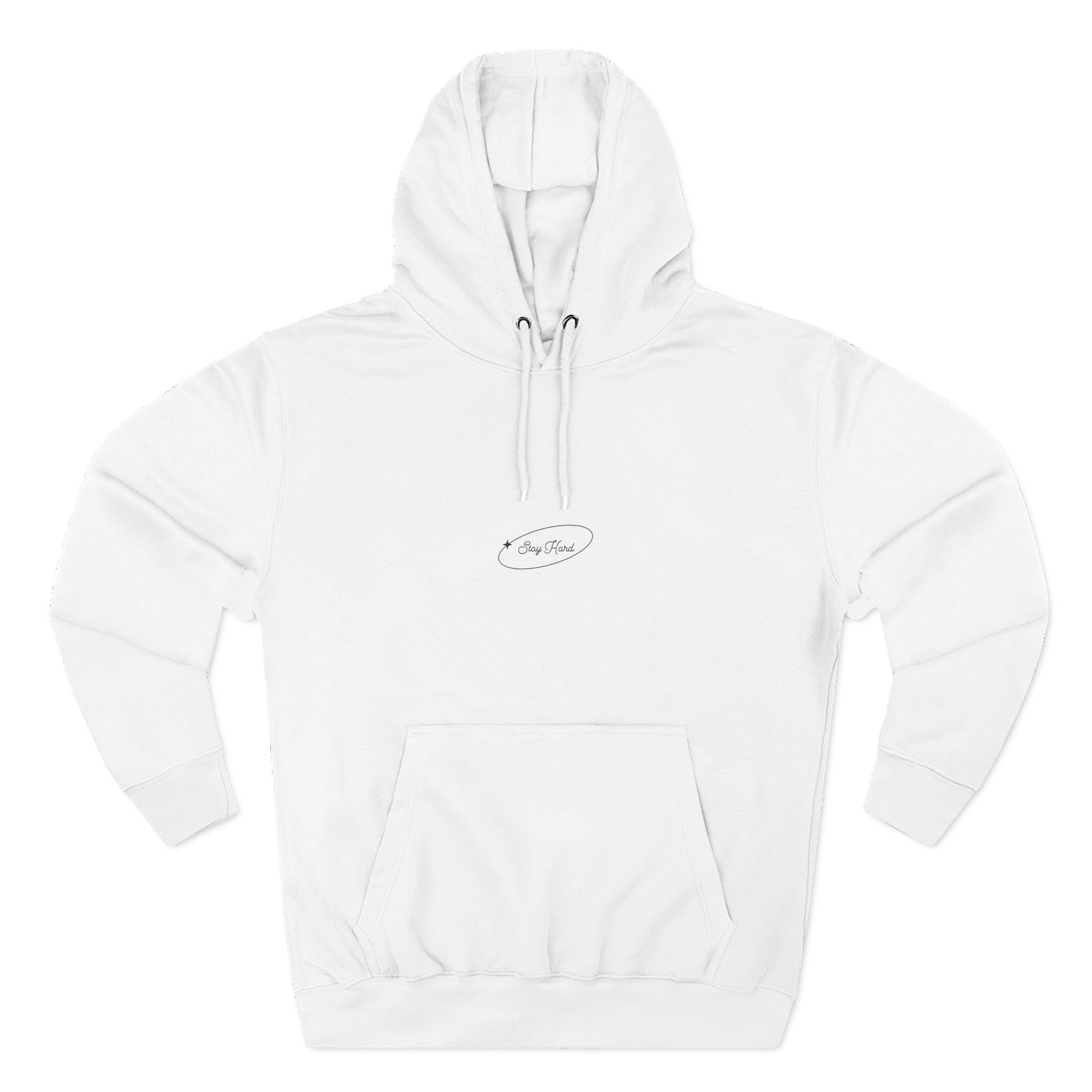 Minimal Oval Logo Hoodie
