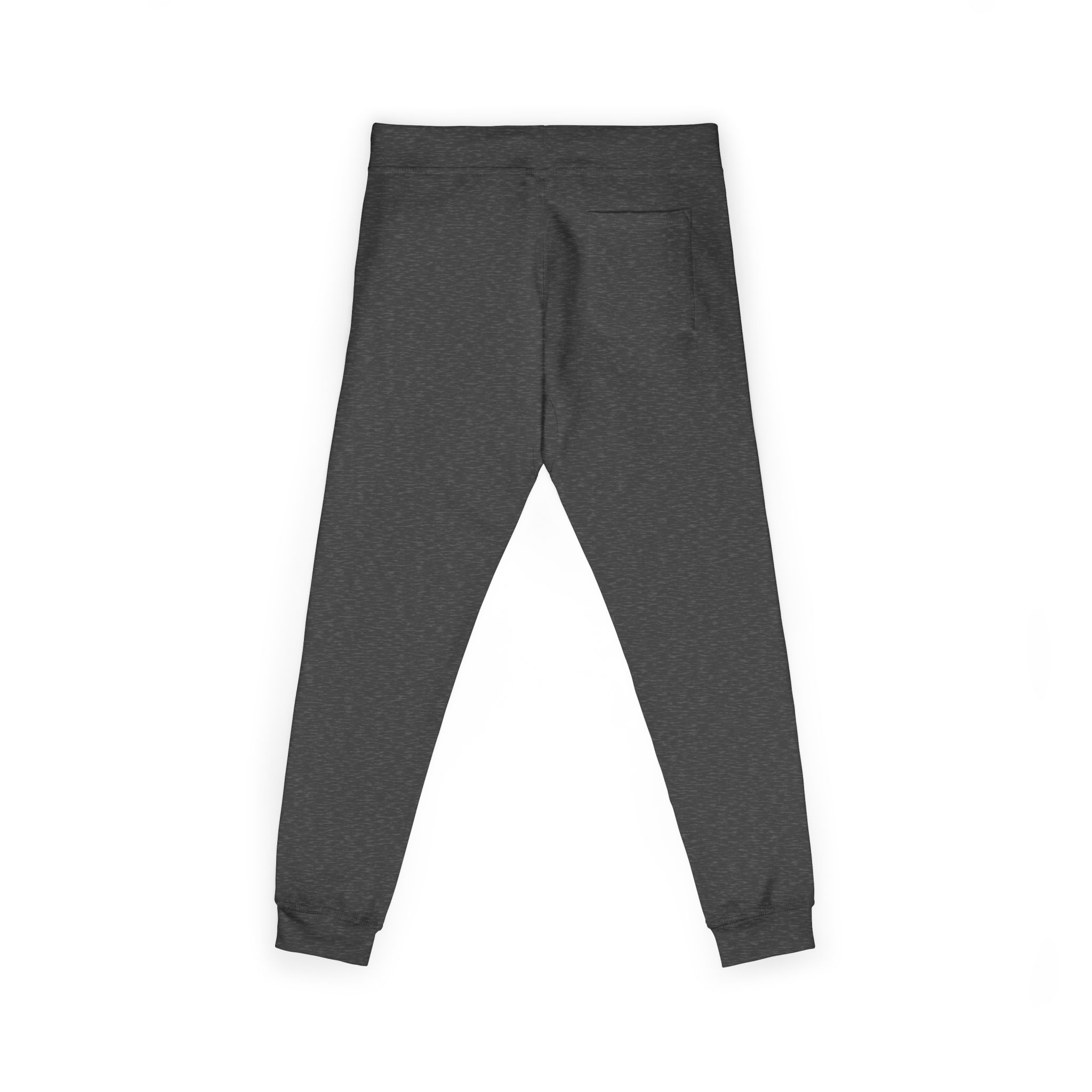 Embroidered Fleece Sweatpants — Minimal White Joggers - Image 23