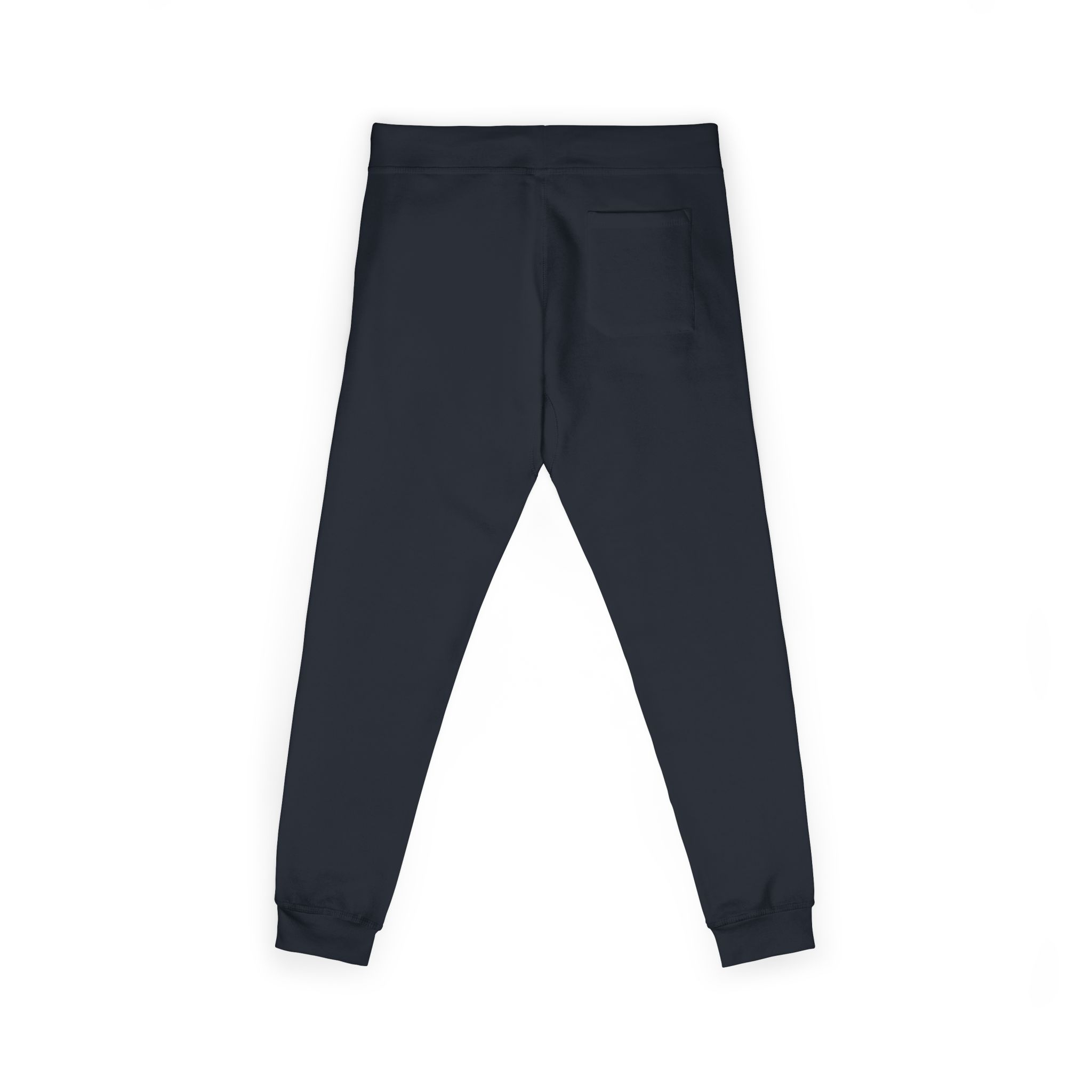 Embroidered Fleece Sweatpants — Minimal White Joggers - Image 19