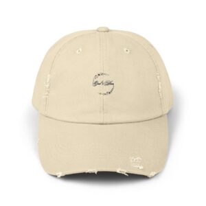 Good Vibes Distressed Dad Hat