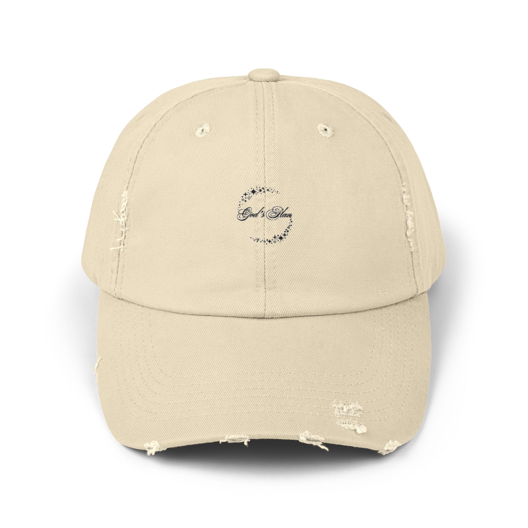 Good Vibes Distressed Dad Hat