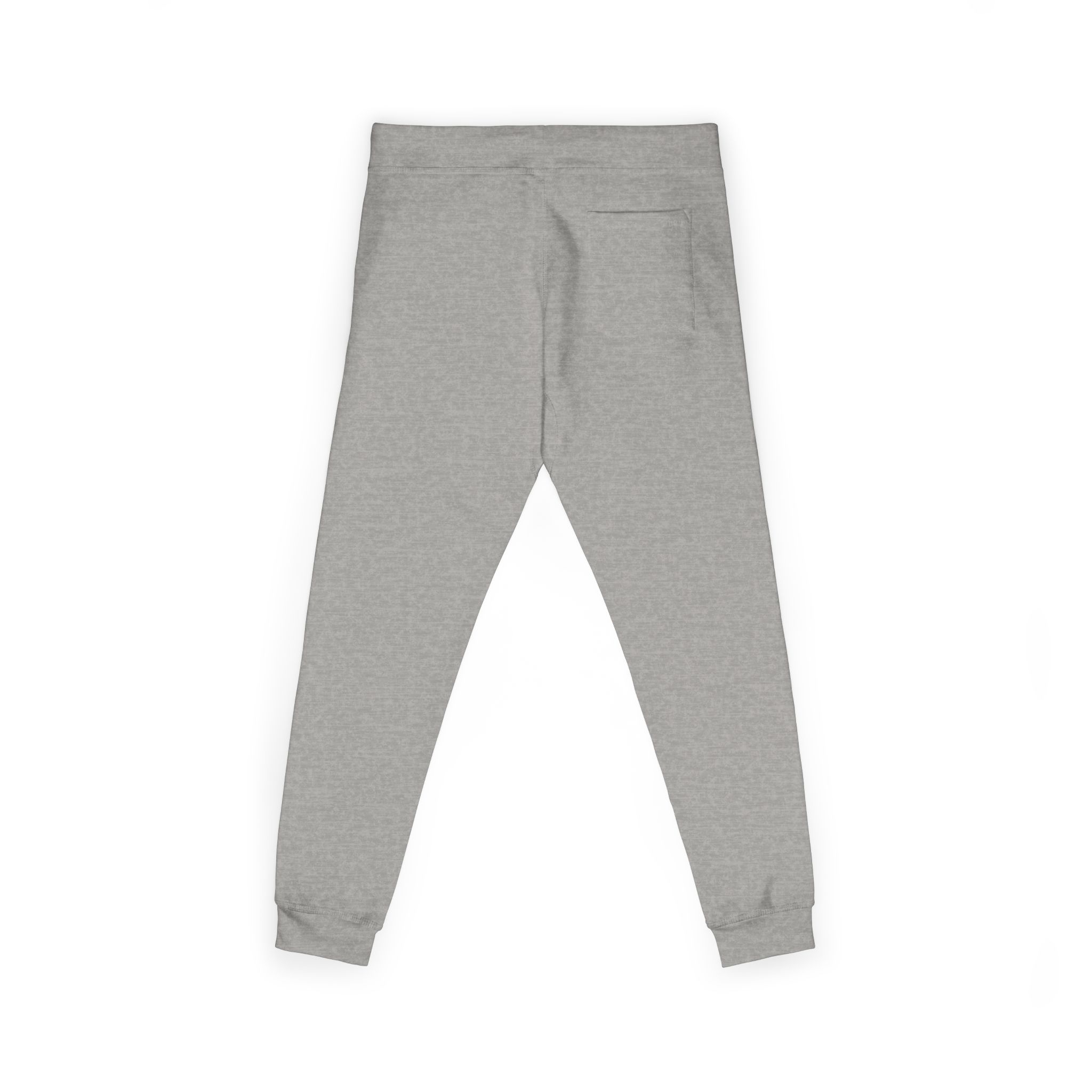 Embroidered Fleece Sweatpants — Minimal White Joggers - Image 15