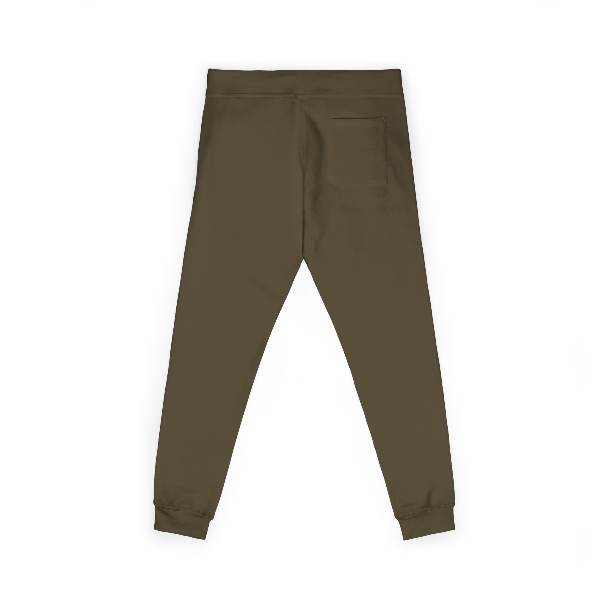 Embroidered Fleece Sweatpants — Minimal White Joggers - Image 11