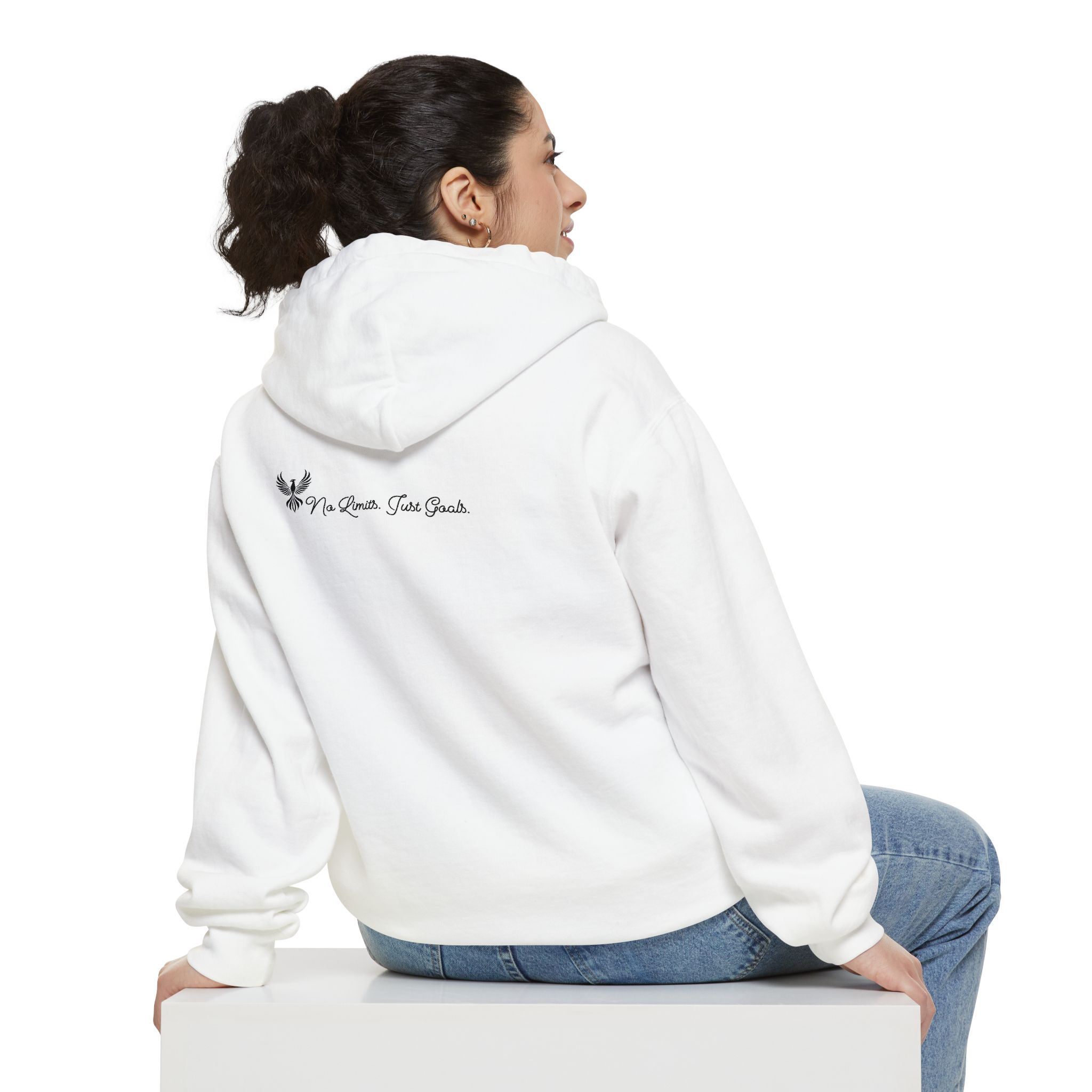 Classic White Unisex Hoodie