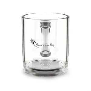 Secure The Bag Glass Mug