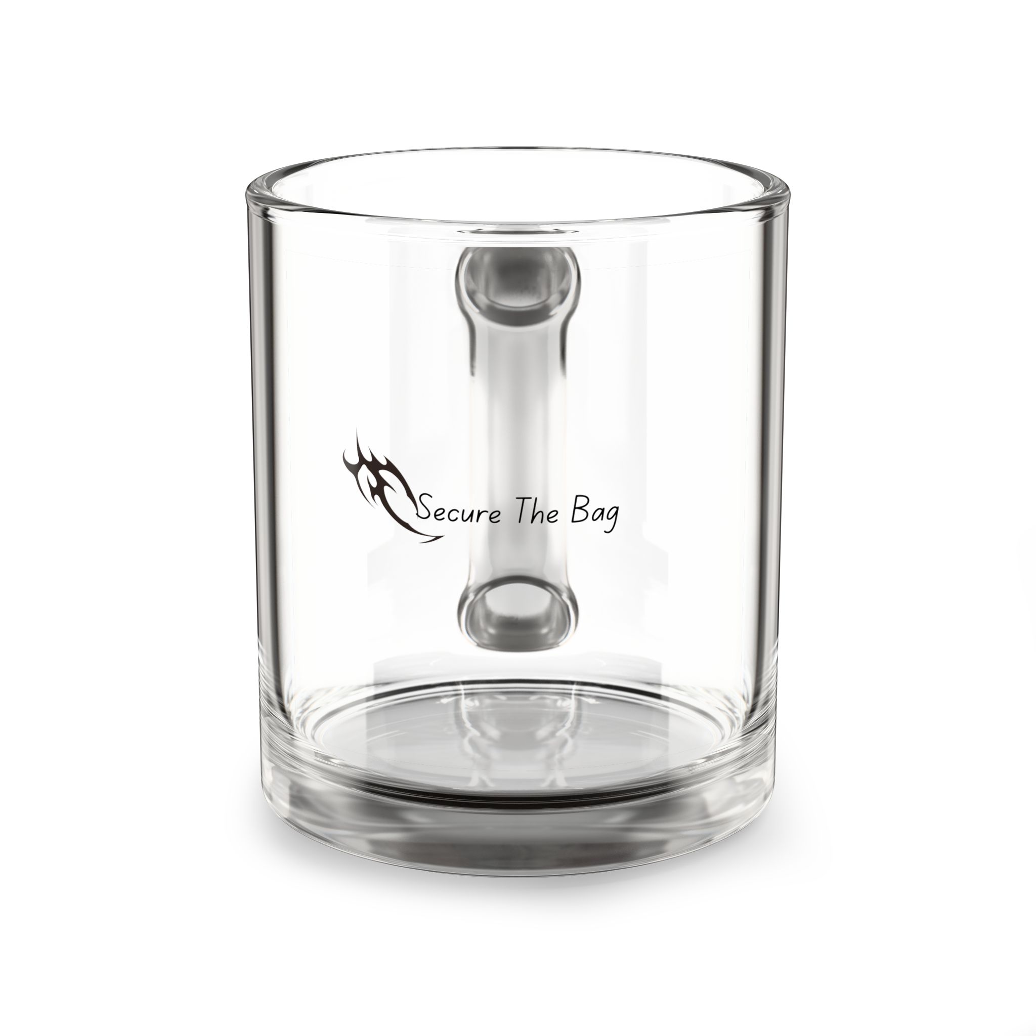 Secure The Bag Glass Mug